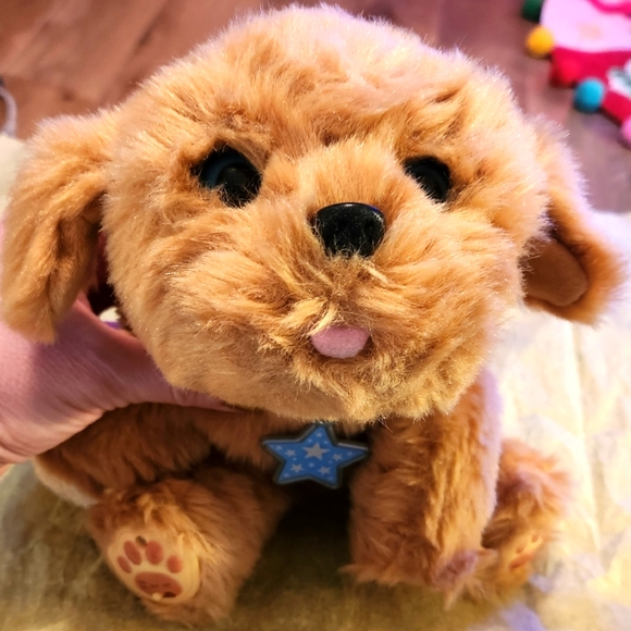 Little Live Pets Snuggles Dream Puppy Tan/Golden - Picture 1 of 10